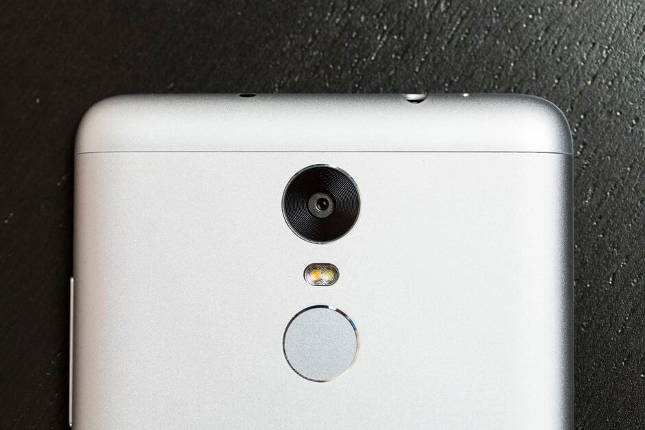 сканер отпечатков пальцев в Xiaomi Redmi Note 3